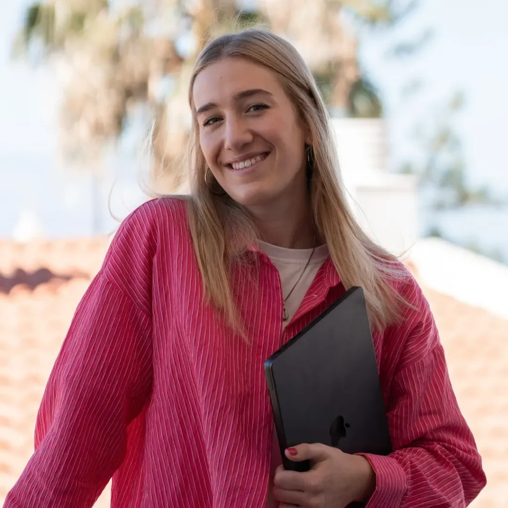 Julia Beck, Inhaberin der Werbeagentur Tübingen