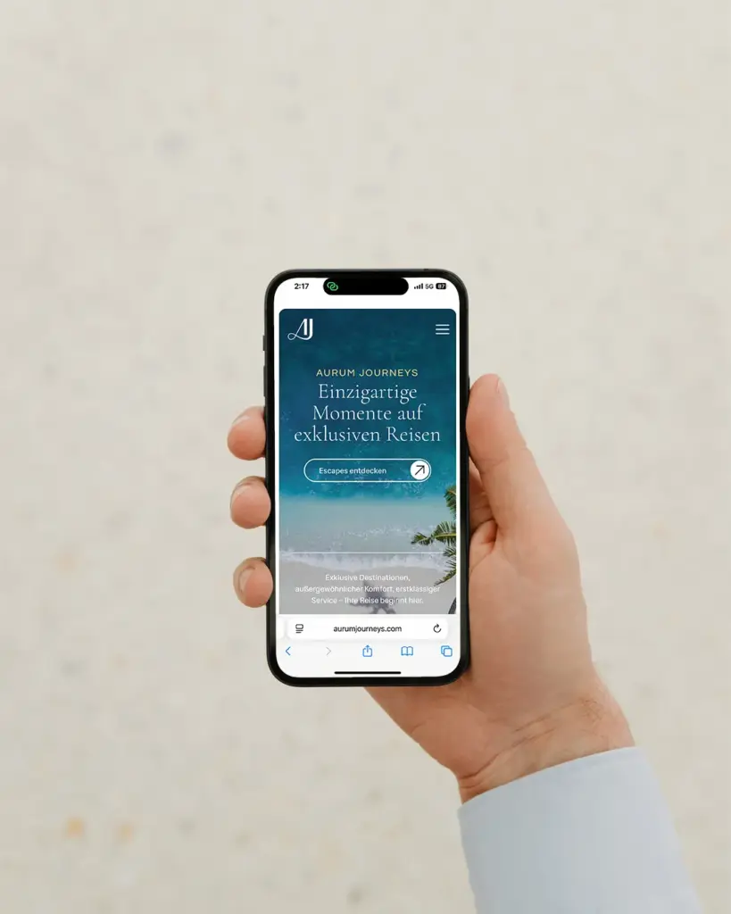 Aurum iphone – Werbeagentur Leipzig